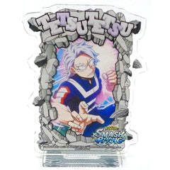 My Hero Academia Tetsutetsu Tetsutetsu Acrylic Plate with Stand Amusement Ichiban Cafe Smash Rising Collaboration Part 2 Drink Order Bonus Acrylic Stands [USED]