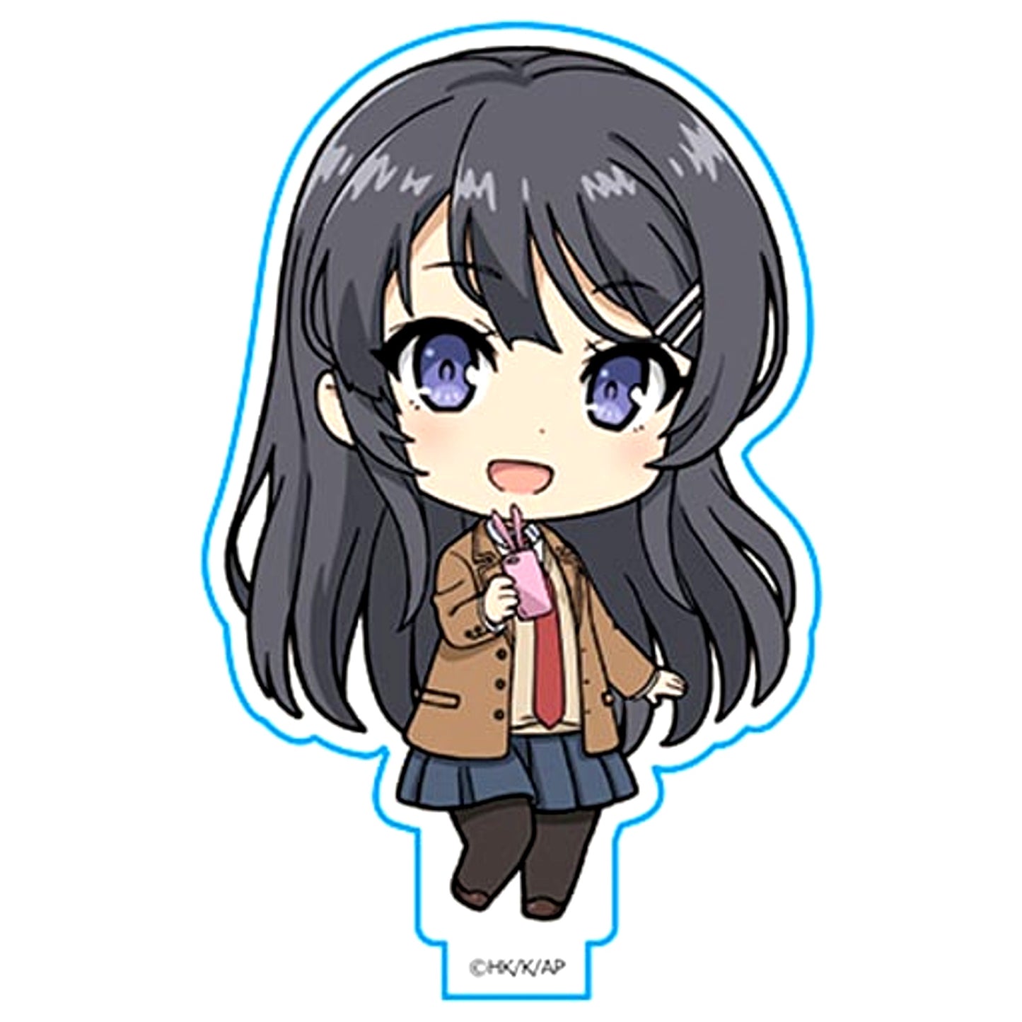 Mai Sakurajima Uniform Rascal Does Not Dream of Bunny Girl Senpai Acrylic Stand Collection [USED]