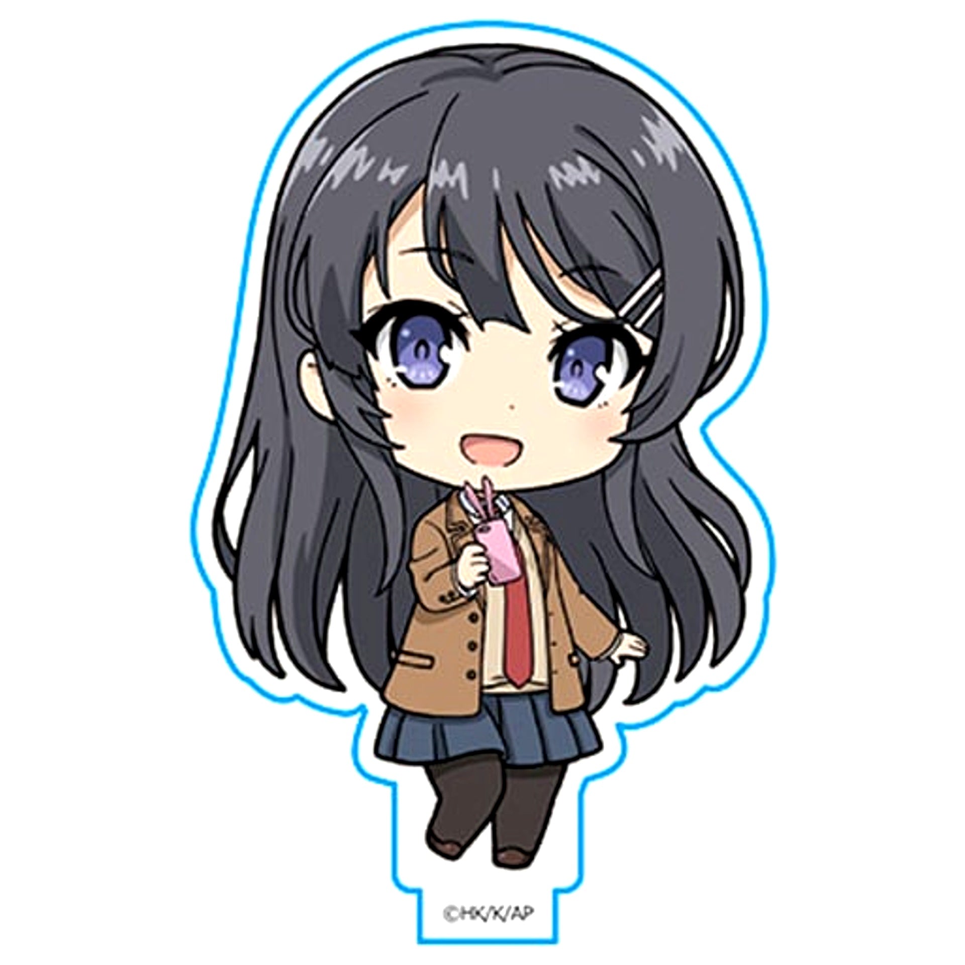 Mai Sakurajima Uniform Rascal Does Not Dream of Bunny Girl Senpai Acrylic Stand Collection [USED]