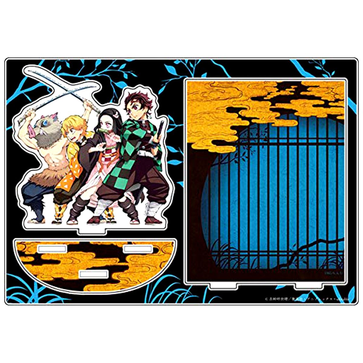 Demon Slayer: Kimetsu no Yaiba Group Acrylic Diorama [USED]