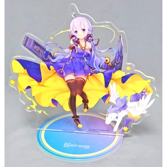 Unicorn Star Songstress Ver. Big Acrylic Stand Azur Lane Only Shop Limited [USED]
