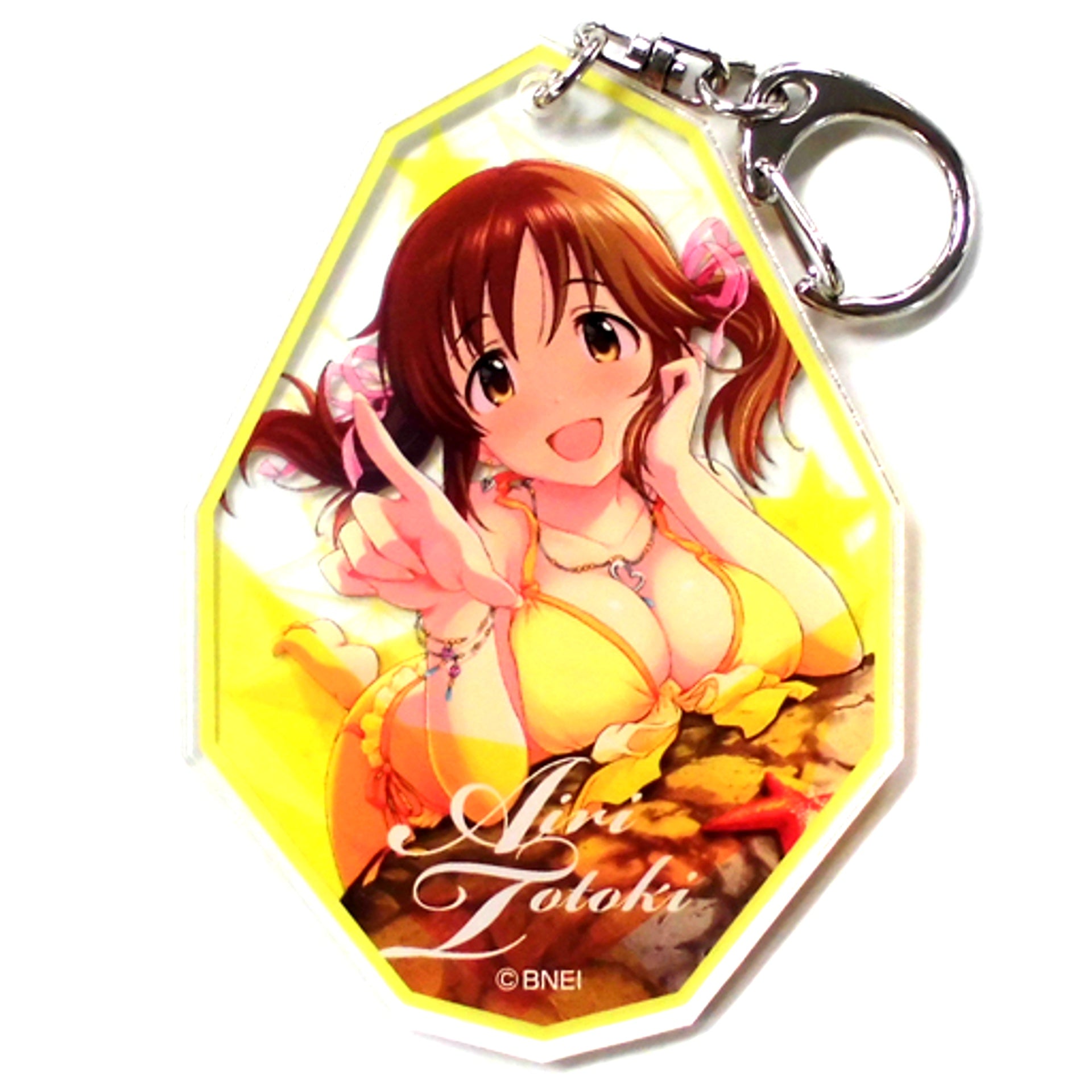 Airi Totoki B Prize The Idolmaster Cinderella Girls Acrylic Keychain Namco Chara Pop Store Limited Garapon Kuji [USED]