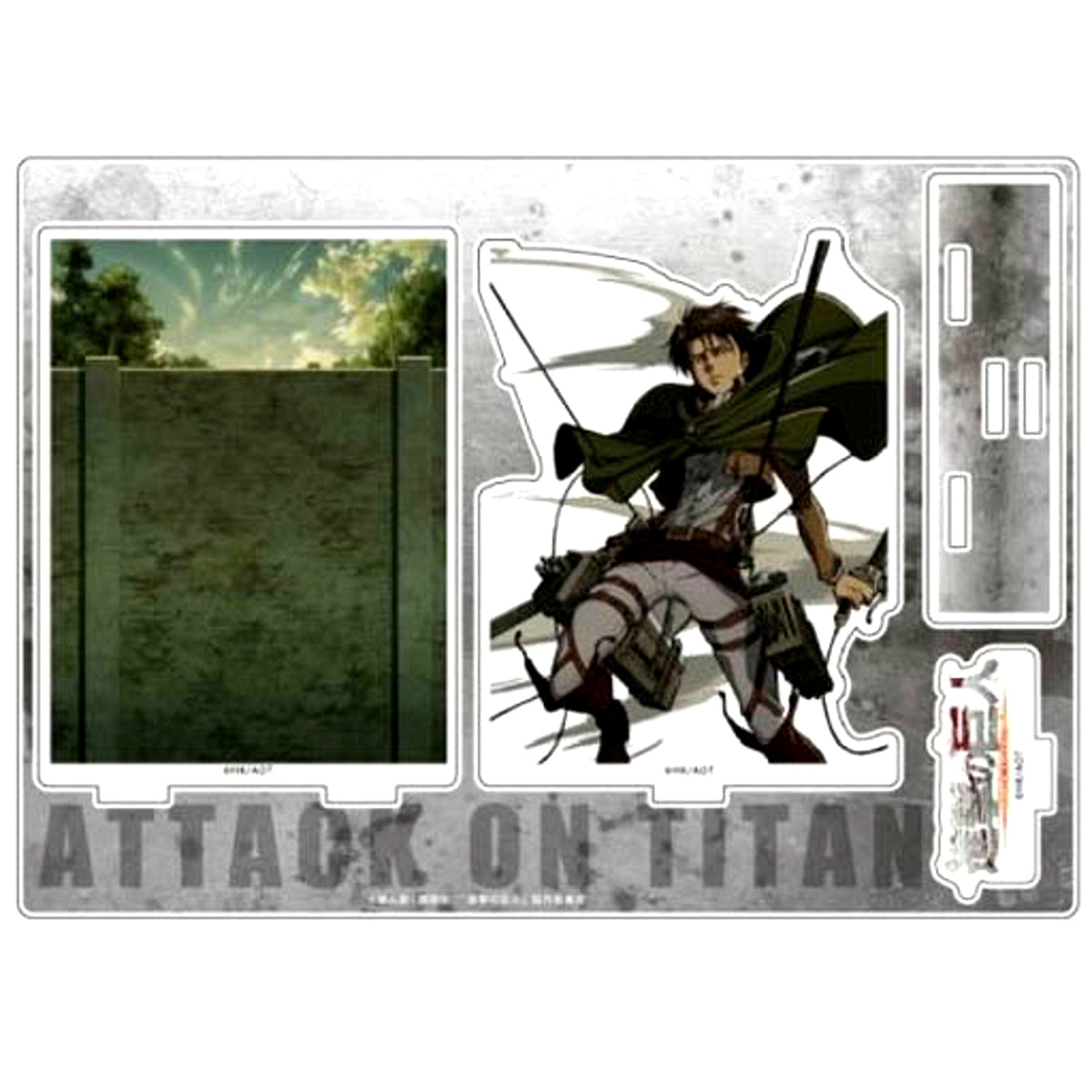 Levi Attack on Titan Acrylic Diorama [USED]