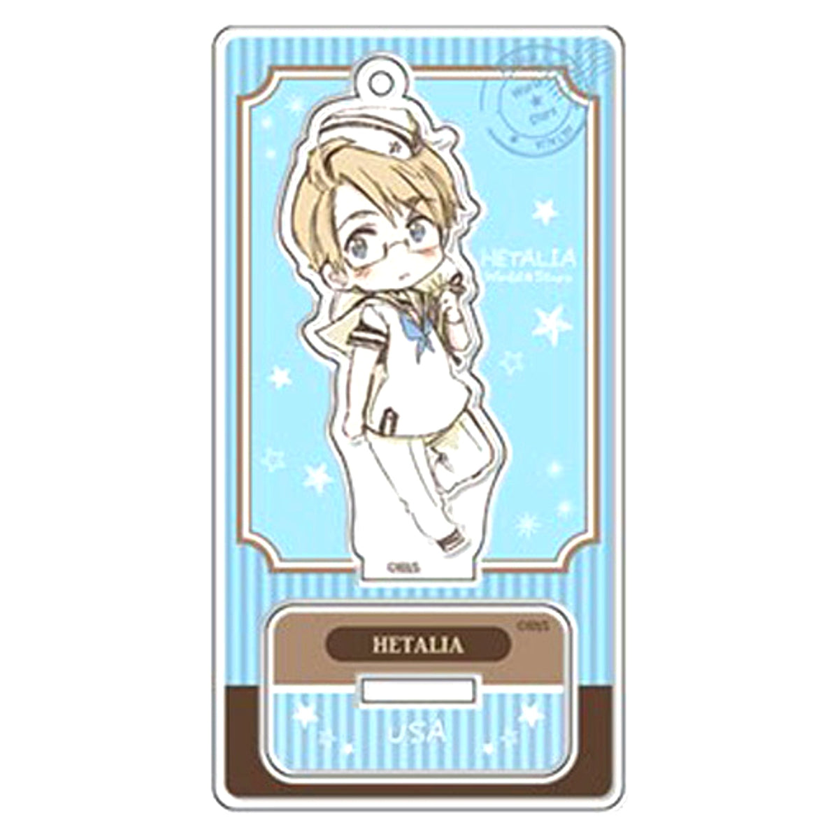 America Hetalia World Stars Trading Acrylic Stand [USED]