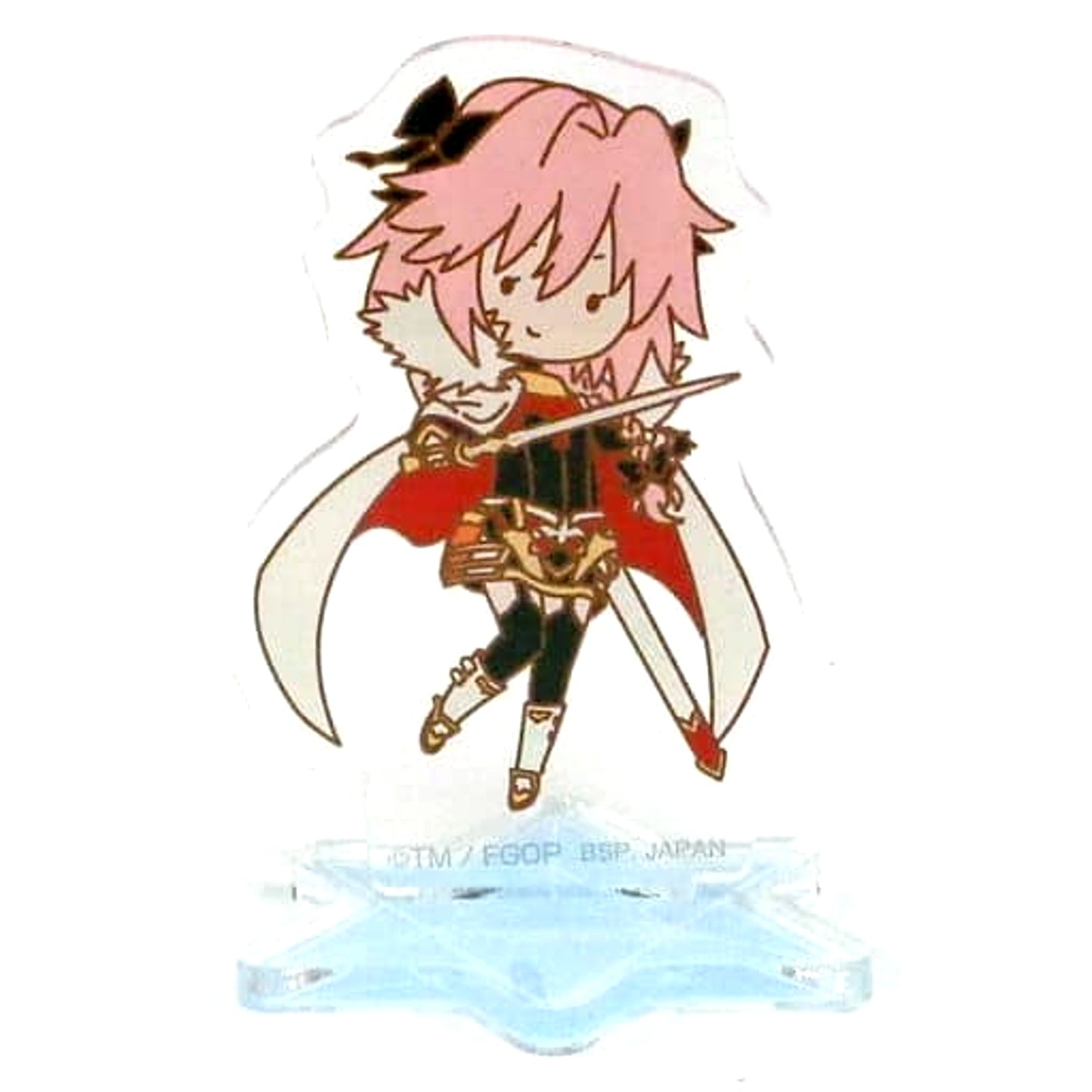 Fate/Grand Order Rider/Astolfo Ichiban Kuji Online Sugar Pochette 5 Acrylic Stand Prize D Acrylic Stands [USED]