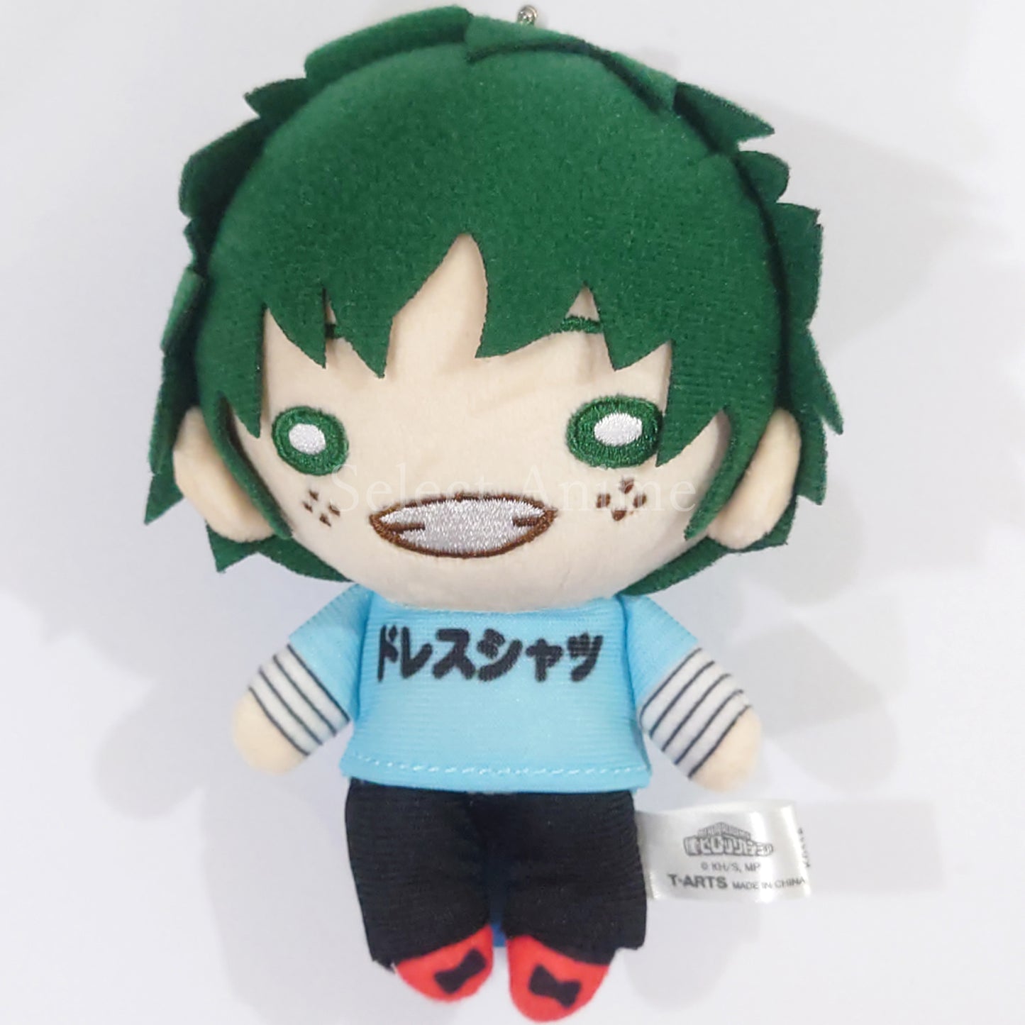 My Hero Academia Izuku Midoriya Plain Clothes Nitotan Plush Toy with Ball Chain Keychains [USED]