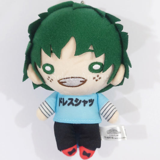 My Hero Academia Izuku Midoriya Plain Clothes Nitotan Plush Toy with Ball Chain Keychains [USED]