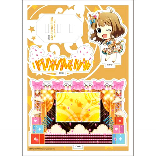 Momoko Suo 01 Acrylic Character Plate Puchi Idolmaster Million Live! [USED]