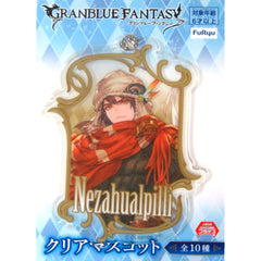 Granblue Fantasy Nezahualpilli Clear Mascot Keychains [USED]