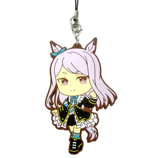 Umamusume: Pretty Derby Mejiro McQueen Team Spica Ichiban Kuji Rubber Charm Kyunchara Illustrations Prize E [USED]