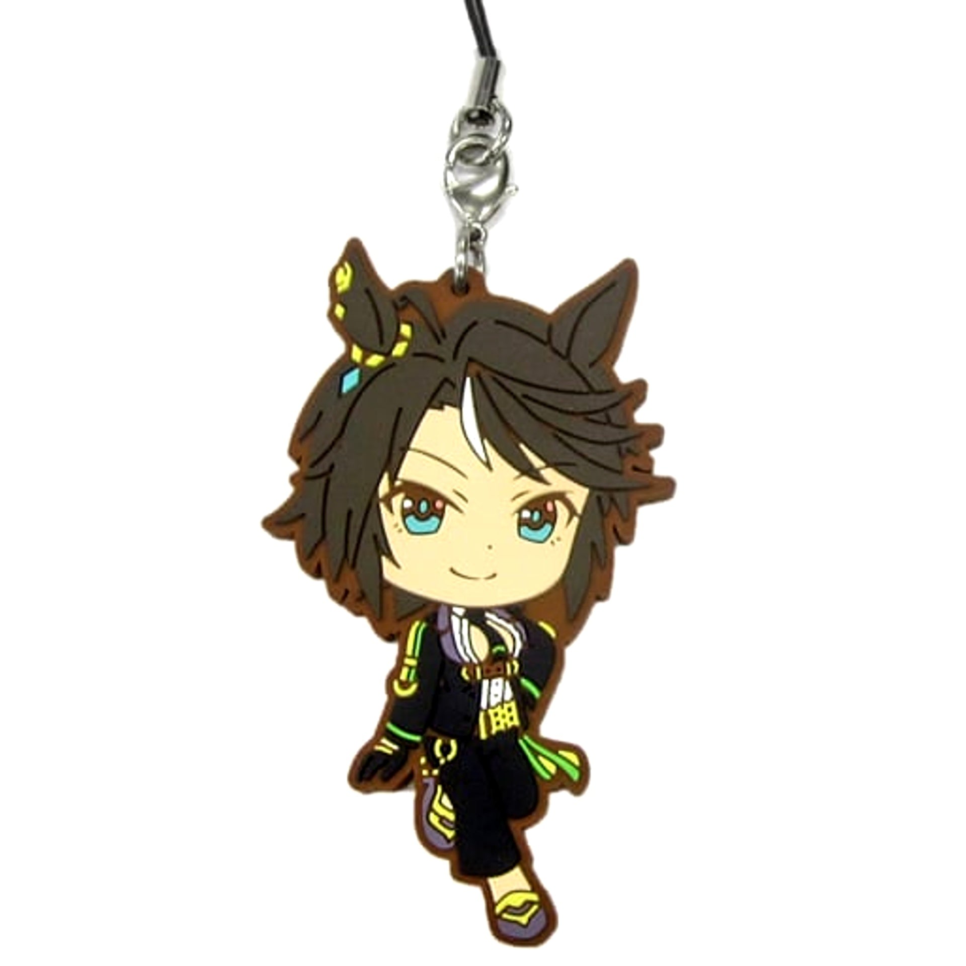 Umamusume: Pretty Derby Fuji Kiseki Ichiban Kuji Rubber Charm Kyunchara Illustrations Prize F [USED]