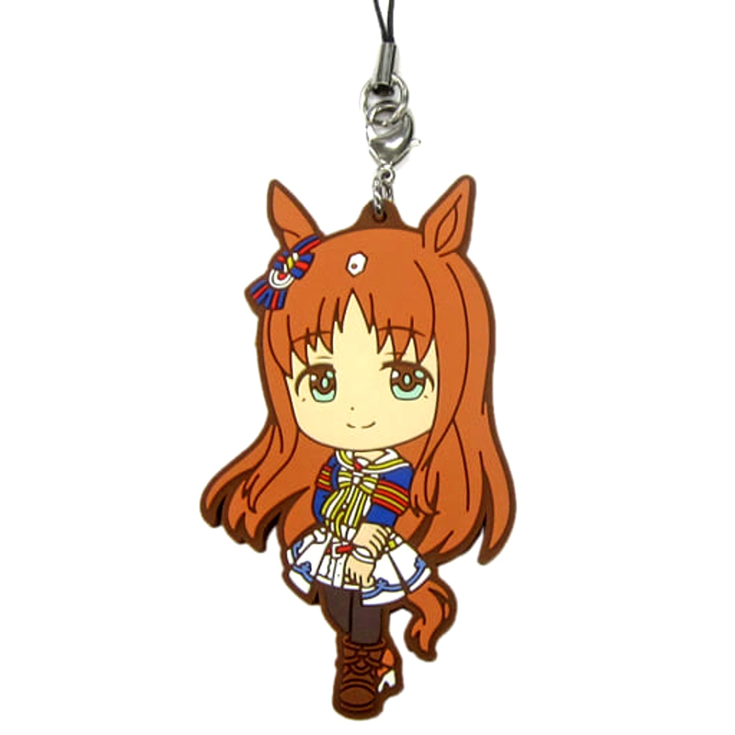 Umamusume: Pretty Derby Grass Wonder Ichiban Kuji Rubber Charm Kyunchara Illustrations Prize F [USED]