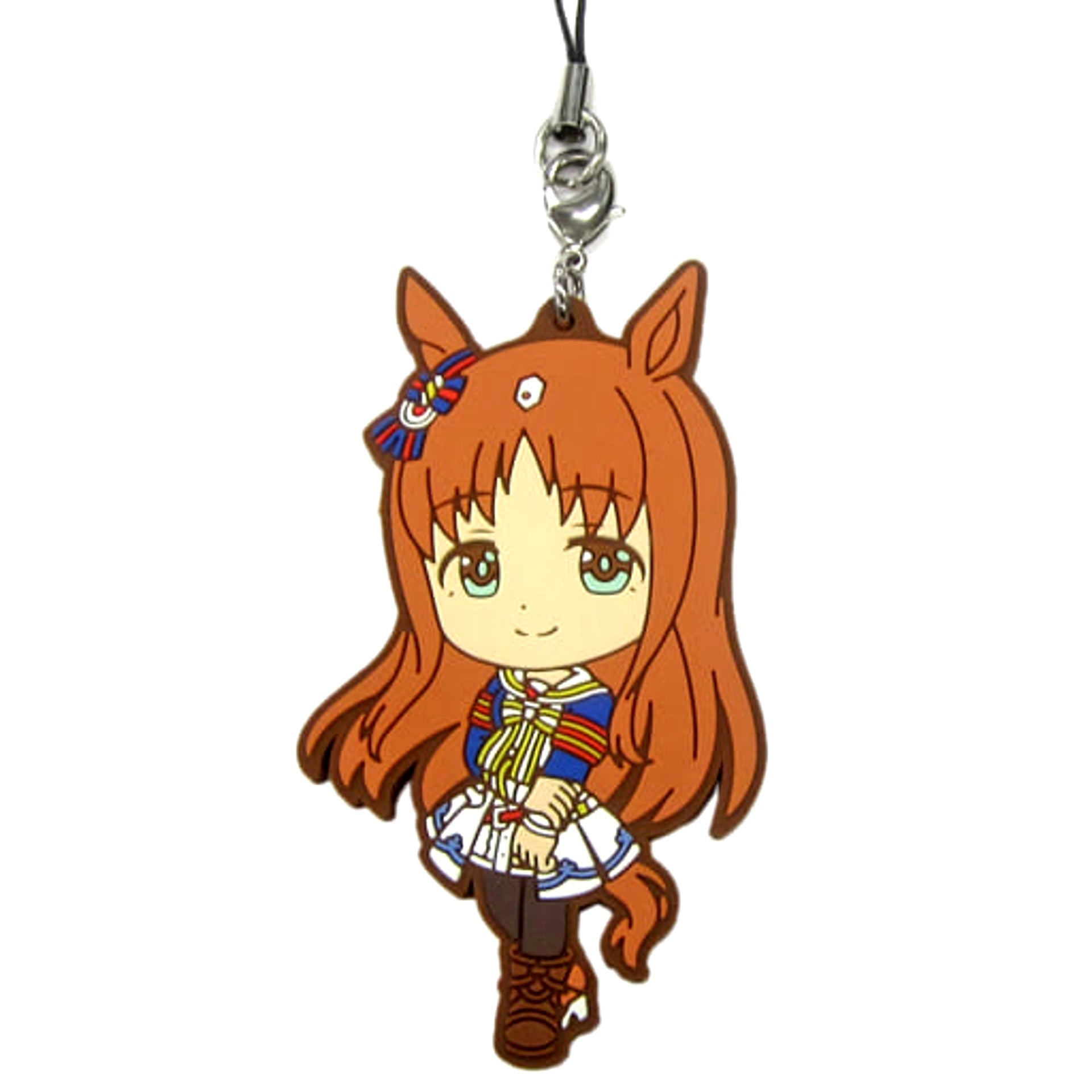 Umamusume: Pretty Derby Grass Wonder Ichiban Kuji Rubber Charm Kyunchara Illustrations Prize F [USED]