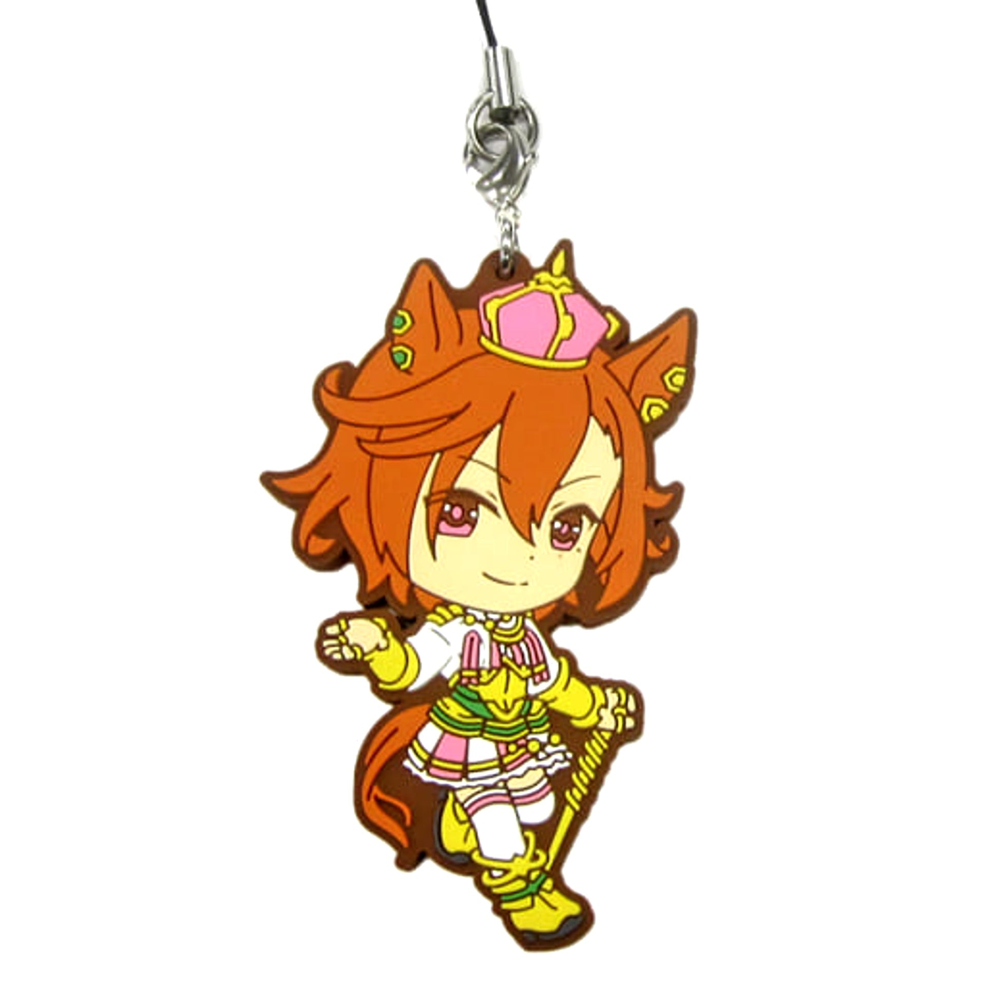 Umamusume: Pretty Derby TM Opera O Ichiban Kuji Rubber Charm Kyunchara Illustrations Prize F Keychains [USED]