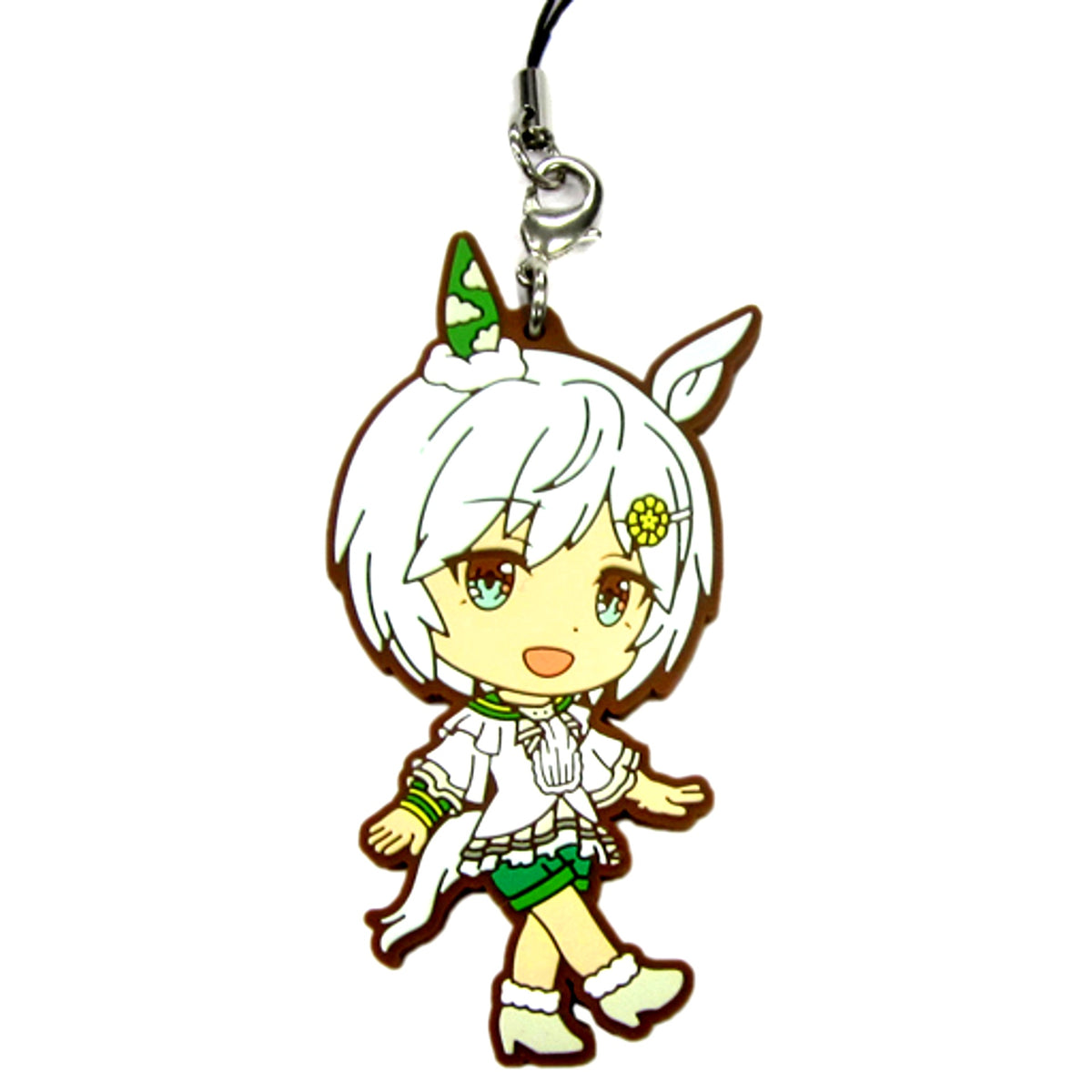 Seiun Sky F Prize Rubber Strap Kyun Chara Illustrations Ichiban Kuji Umamusume Pretty Derby [USED]