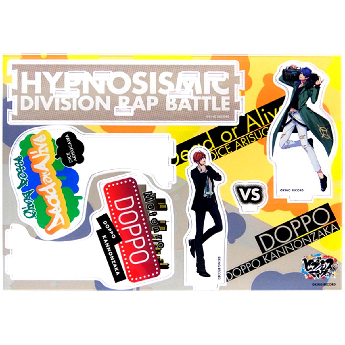 Dice Arisugawa, Doppo Kannonzaka Hypnosis Mic: Division Rap Battle Acrylic Stand Lawson & Loppi & HMV Limited [USED]