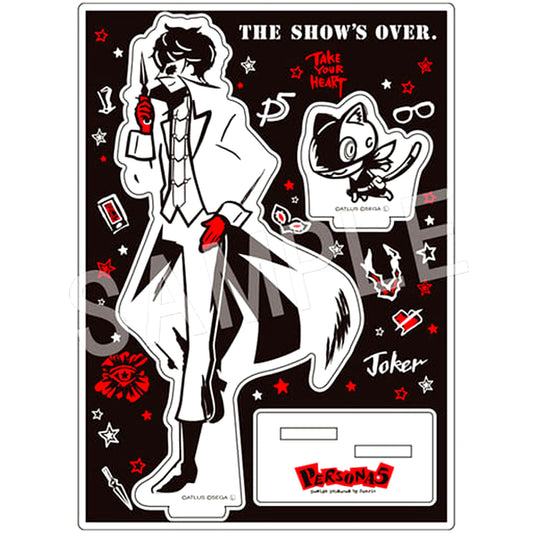 Protagonist Persona 5 Phantom Thief Outfit Design Produced by Sanrio Acrylic Figure Stand [USED]