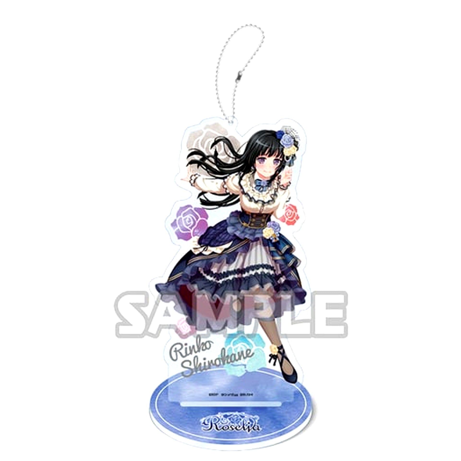 Rinko Shirokane BanG Dream! Girls Band Party! Acrylic Stand Keychain vol.3 [USED]