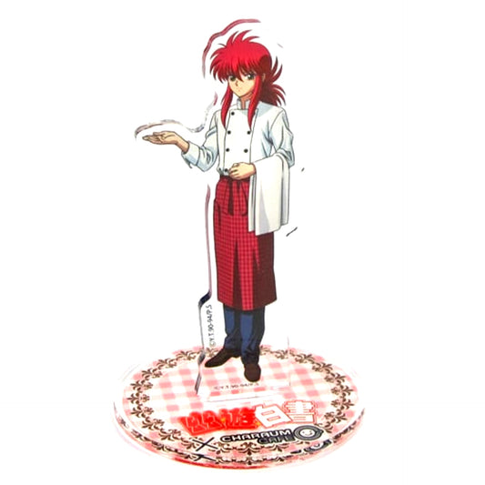 Kurama Trading Acrylic Stand YuYu Hakusho x Charaum Cafe [USED]