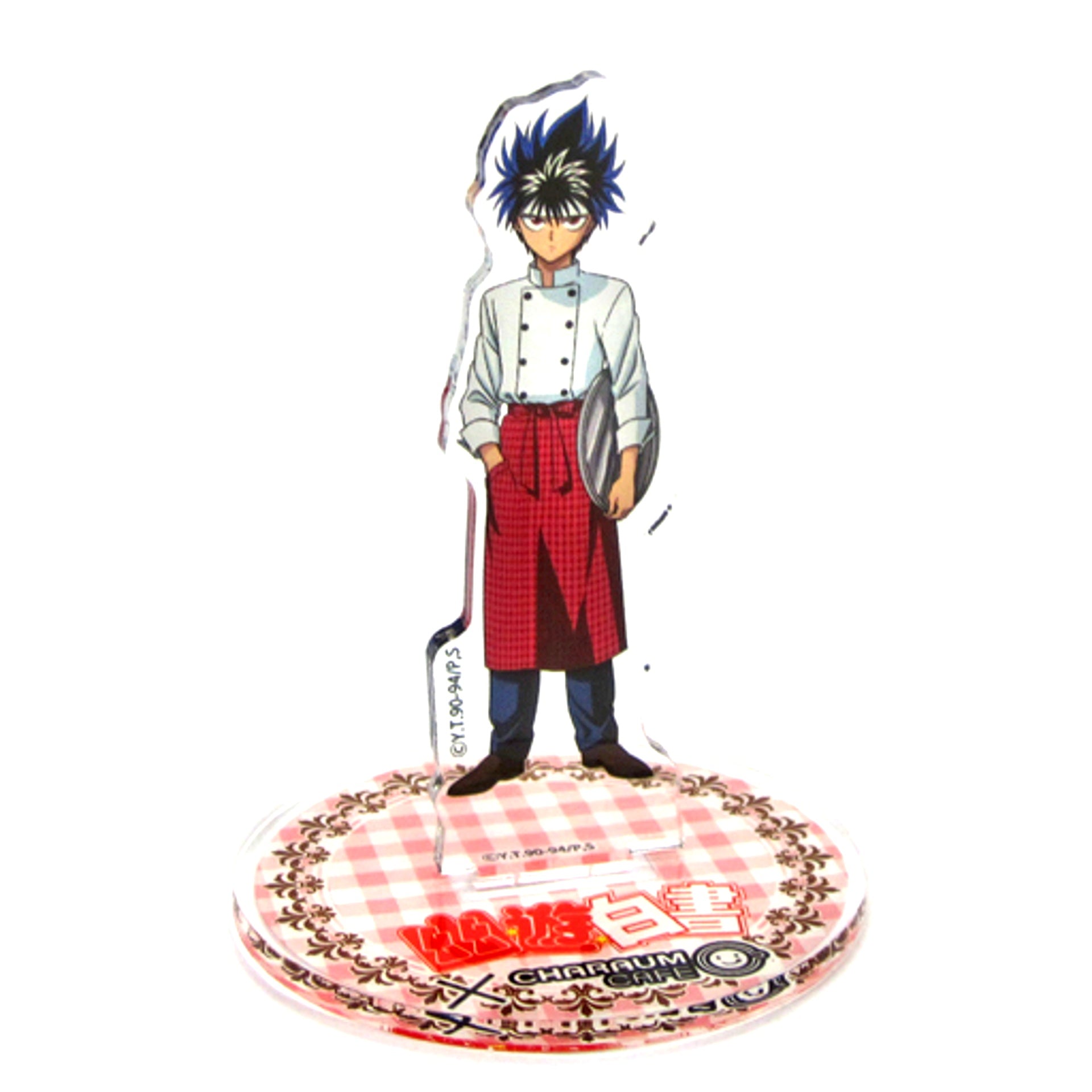 Hiei YuYu Hakusho x Charaum Cafe Trading Acrylic Stand [USED]
