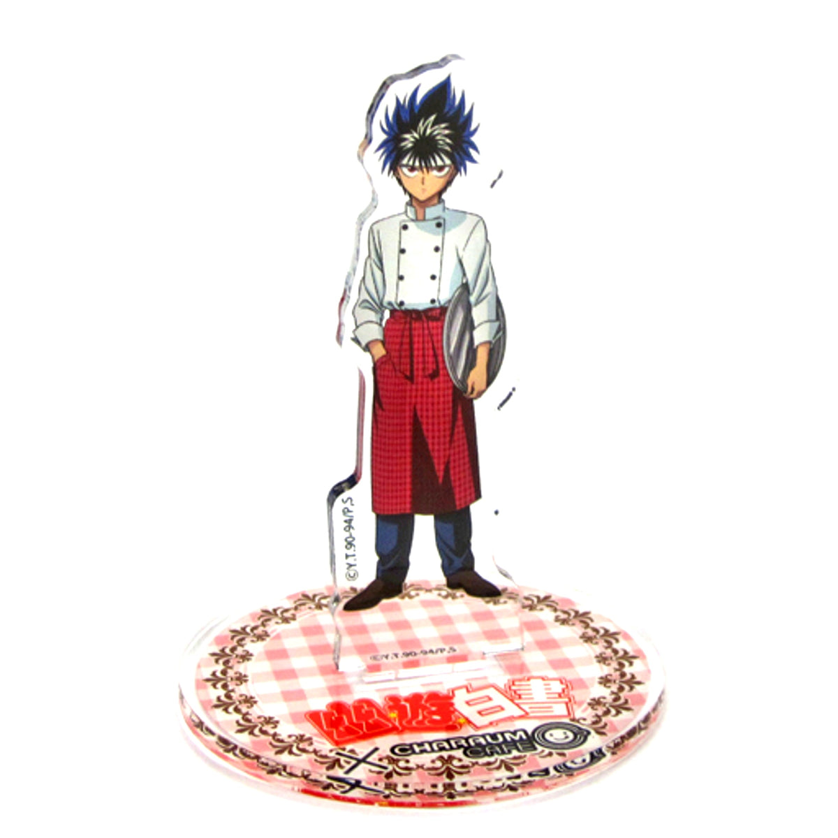 Hiei YuYu Hakusho x Charaum Cafe Trading Acrylic Stand [USED]