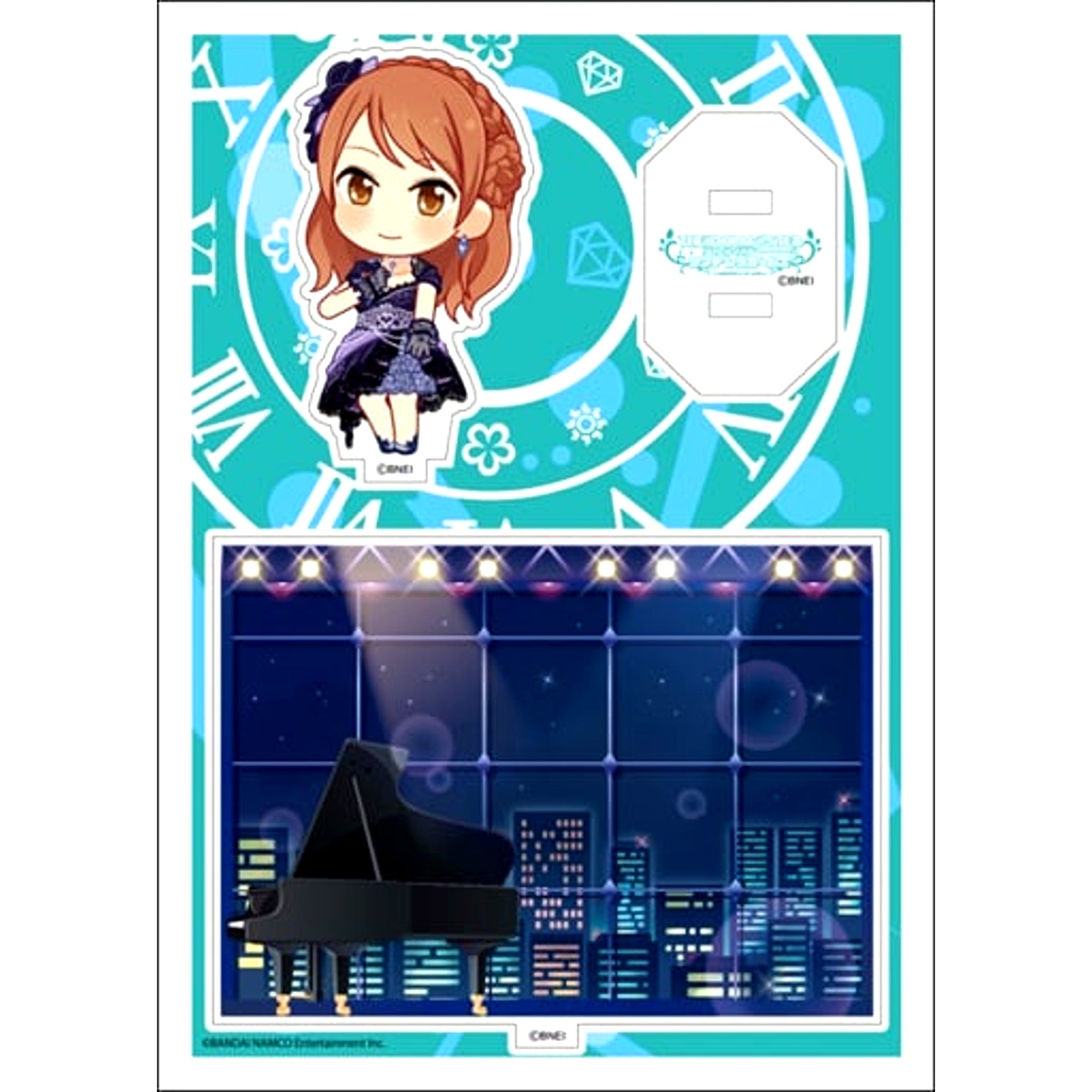 Karen Hojo THE IDOLM@STER CINDERELLA GIRLS Acrylic Character Plate Petit 12 [USED]