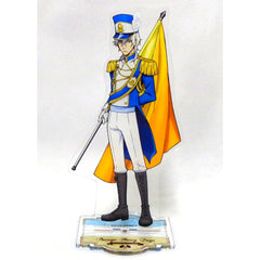 Yukichi Fukuzawa Life-Sized BIG Acrylic Stand Marching Ver. Bungo Stray Dogs x Animate Cafe [USED]