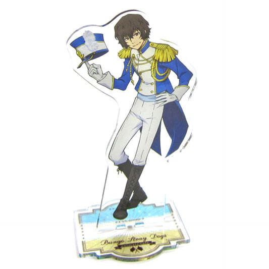 Osamu Dazai Normal Scale Big Acrylic Stand Marching Ver. Bungo Stray Dogs x Animate Cafe [USED]