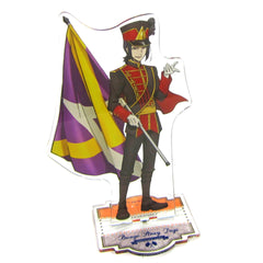 Ogai Mori Life-Sized BIG Acrylic Stand Marching Ver. Bungo Stray Dogs x Animate Cafe [USED]