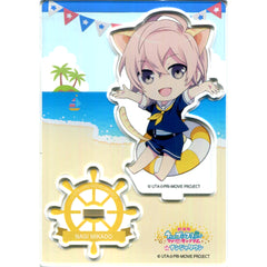 Uta no Prince Sama Movie: Maji Love Kingdom Nagi Mikado Acrylic Stand Namja Town Limited Keychains [USED]