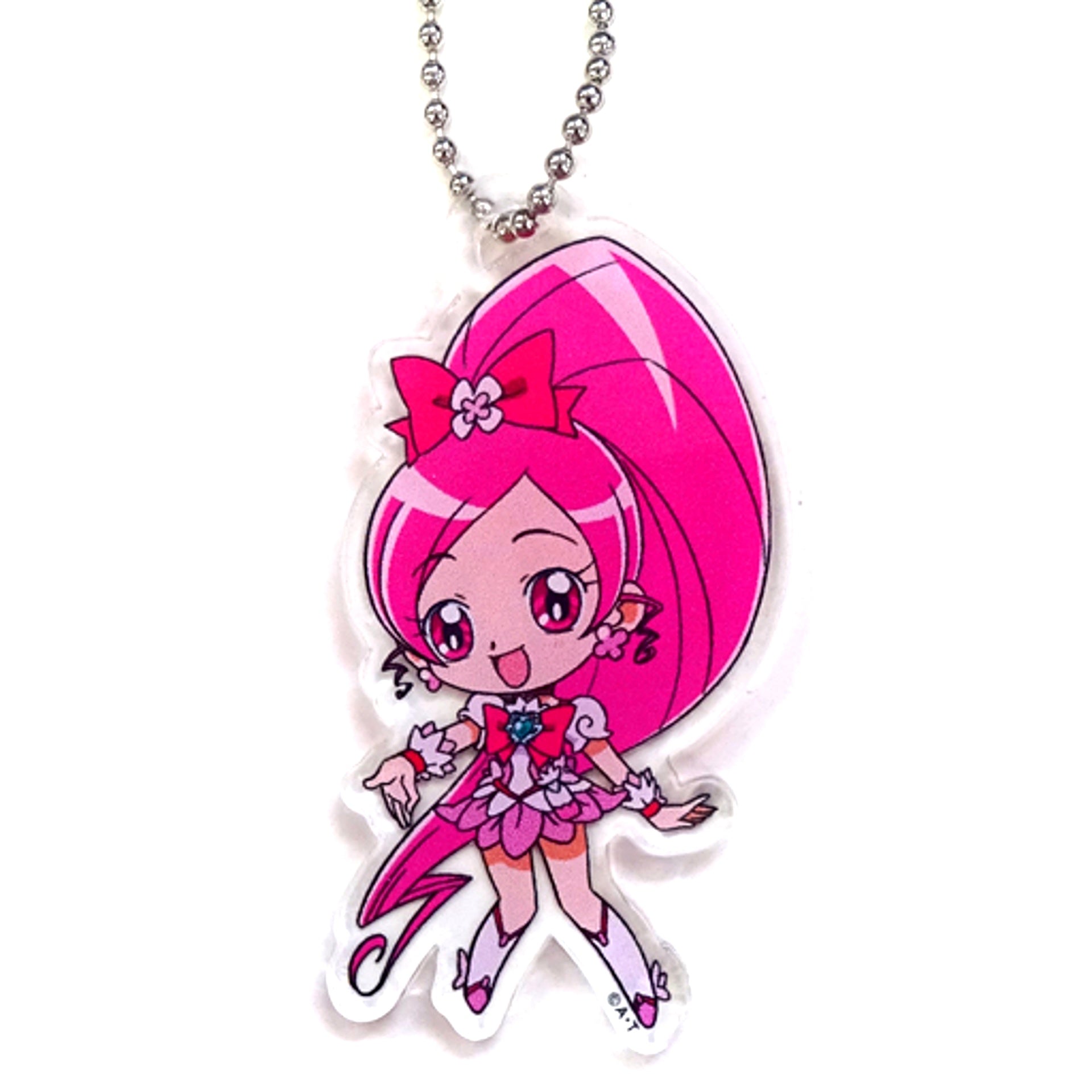 Cure Blossom SD Precure All Stars Acrylic Die-cut Ball Chain Precure Pretty Store Ltd [USED]