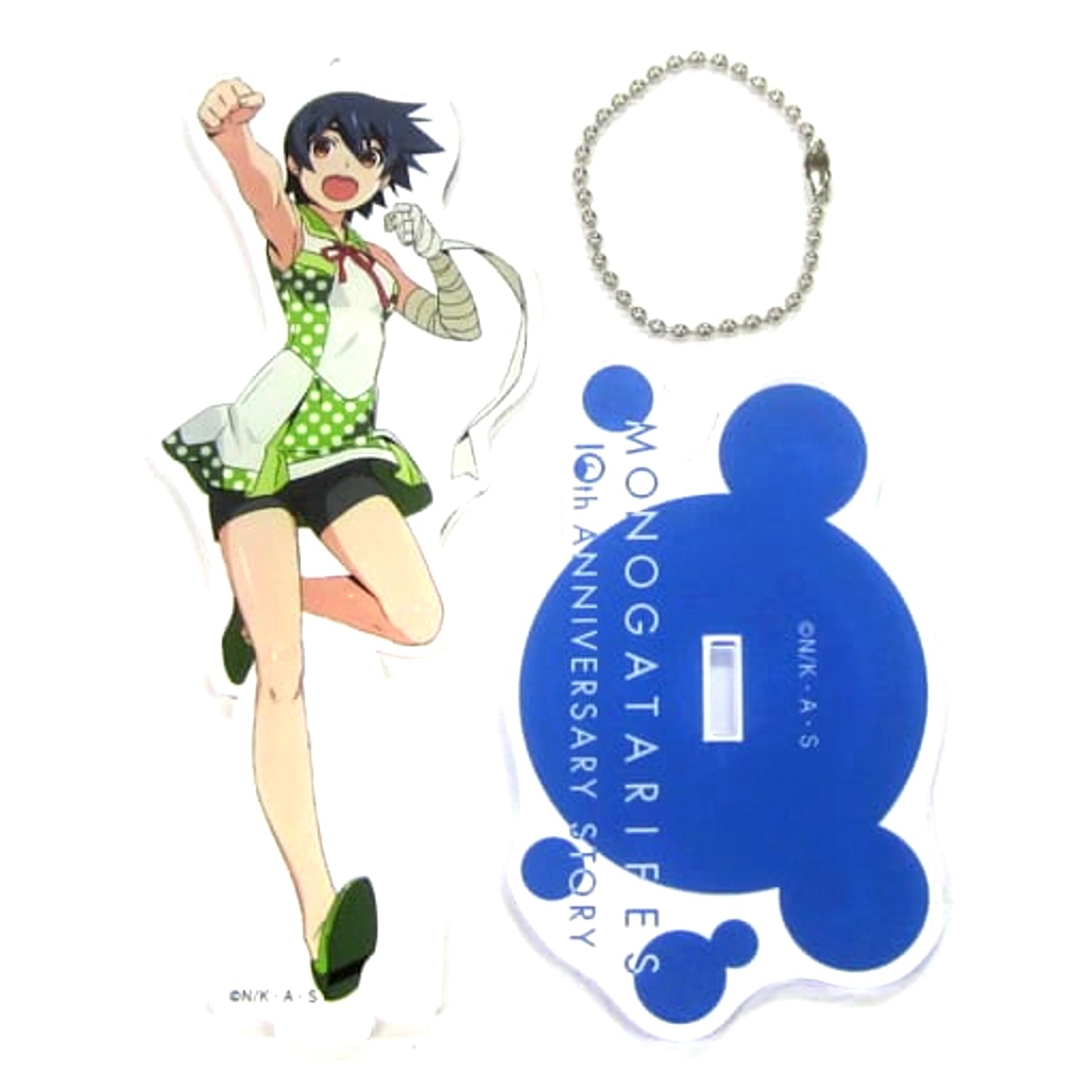 Suruga Kanbaru Monogatari Series Monogatari Fes 10th Anniversary Story Acrylic Stand [USED]