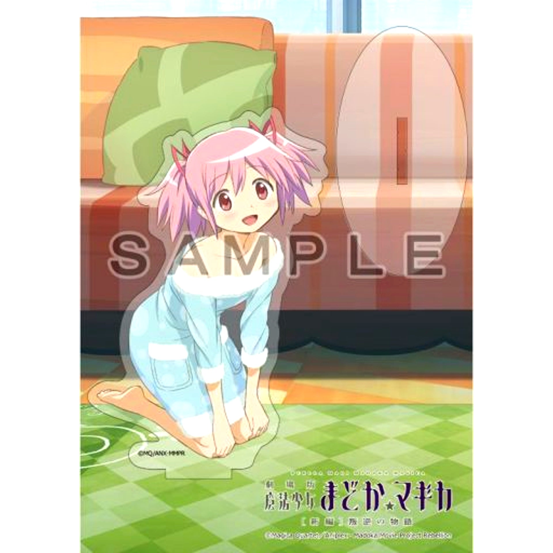 Madoka Kaname Loungewear Puella Magi Madoka Magica the Movie Rebellion Illustration Acrylic Stand [USED]