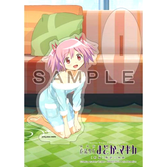 Madoka Kaname Loungewear Puella Magi Madoka Magica the Movie Rebellion Illustration Acrylic Stand [USED]