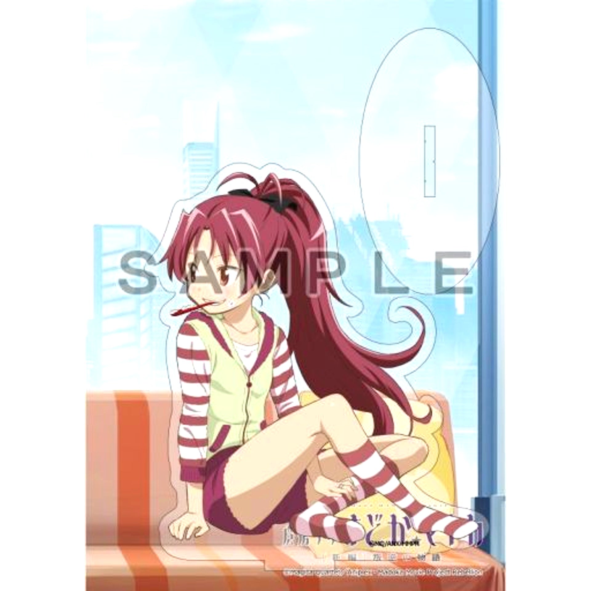 Kyoko Sakura Loungewear Puella Magi Madoka Magica the Movie Part III: Rebellion Illustration Acrylic Stand [USED]