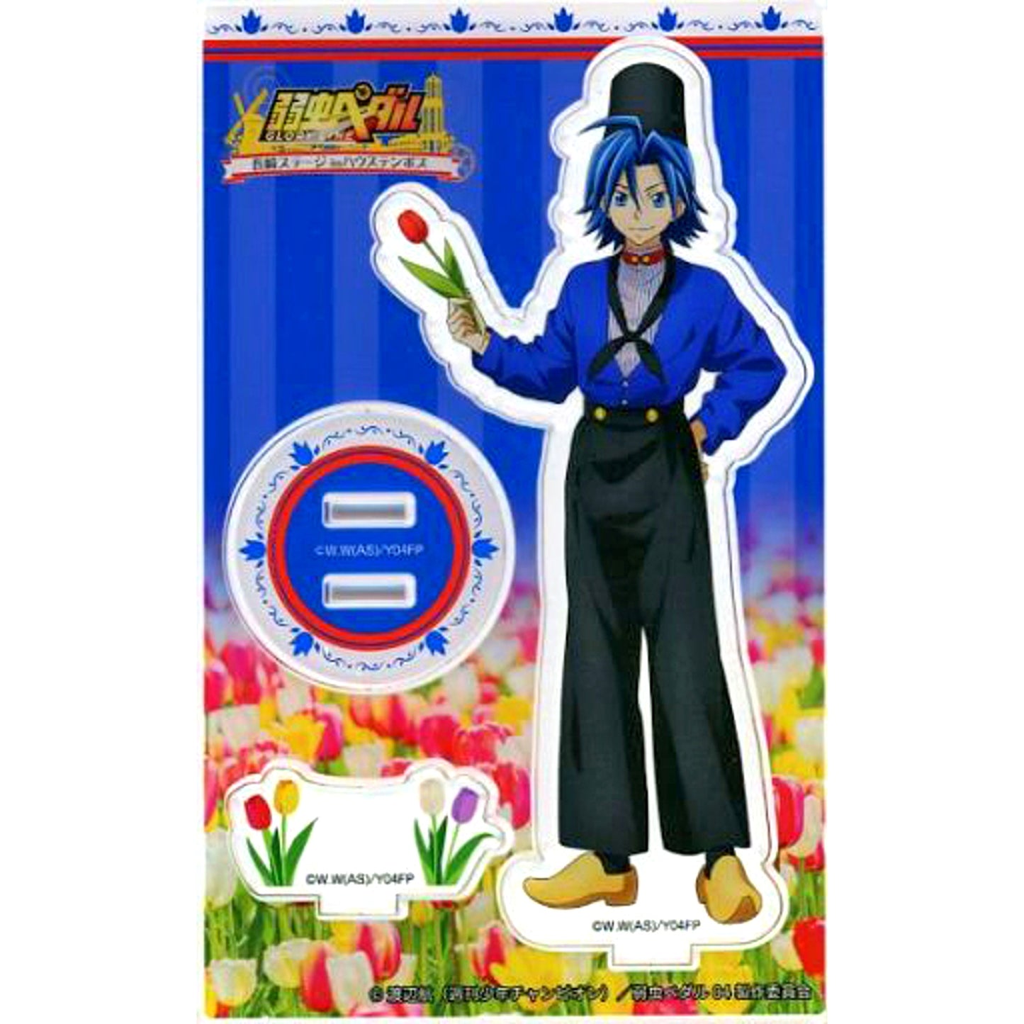 Sangaku Manami Traditional Clothing Acrylic Figure Yowamushi Pedal GLORY LINE Nagasaki Stage in Huis Ten Bosch [USED]