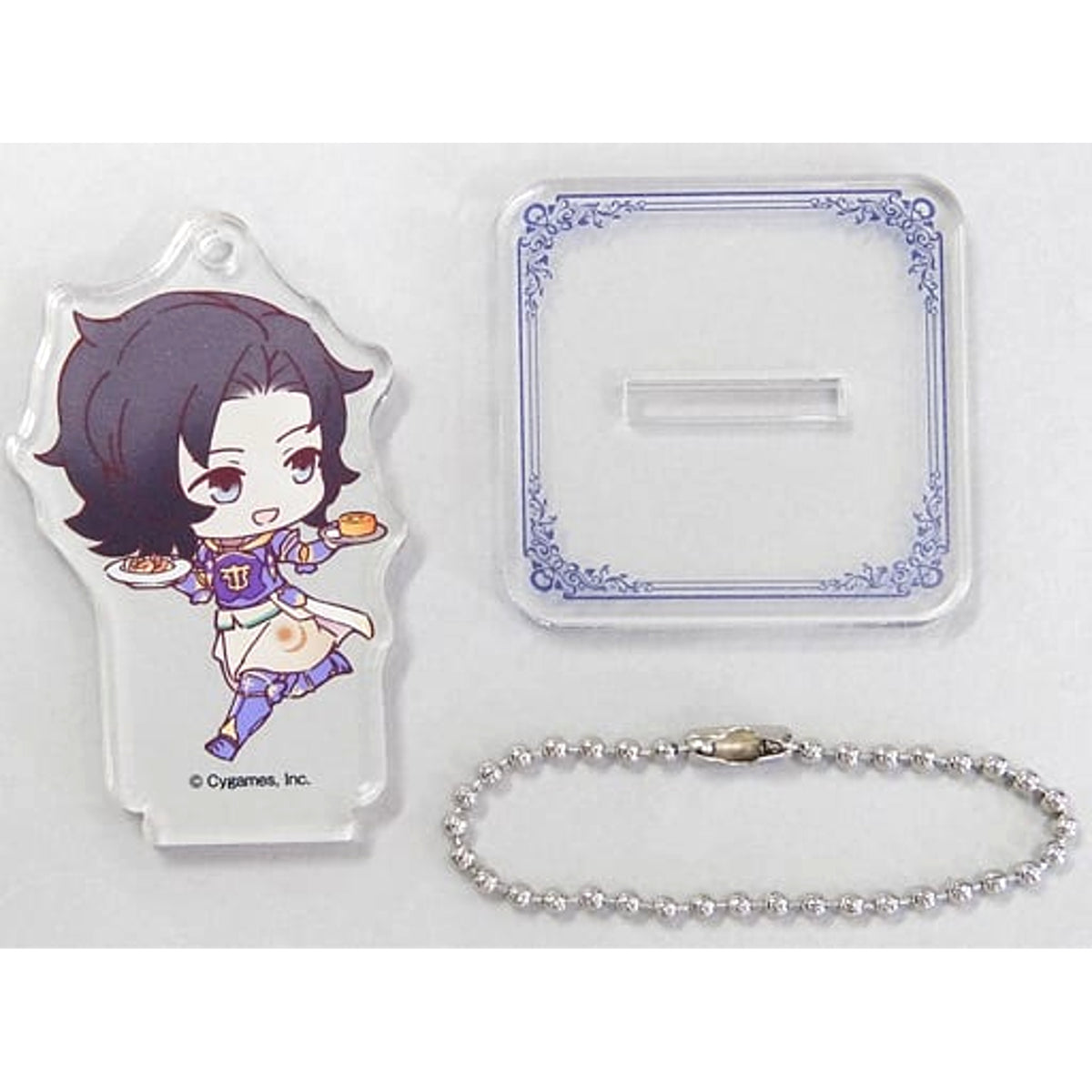 Granblue Fantasy x Enterbell at PRONTO Part 2 Lancelot Acrylic Stand with Ball Chain Acrylic Stands [USED]