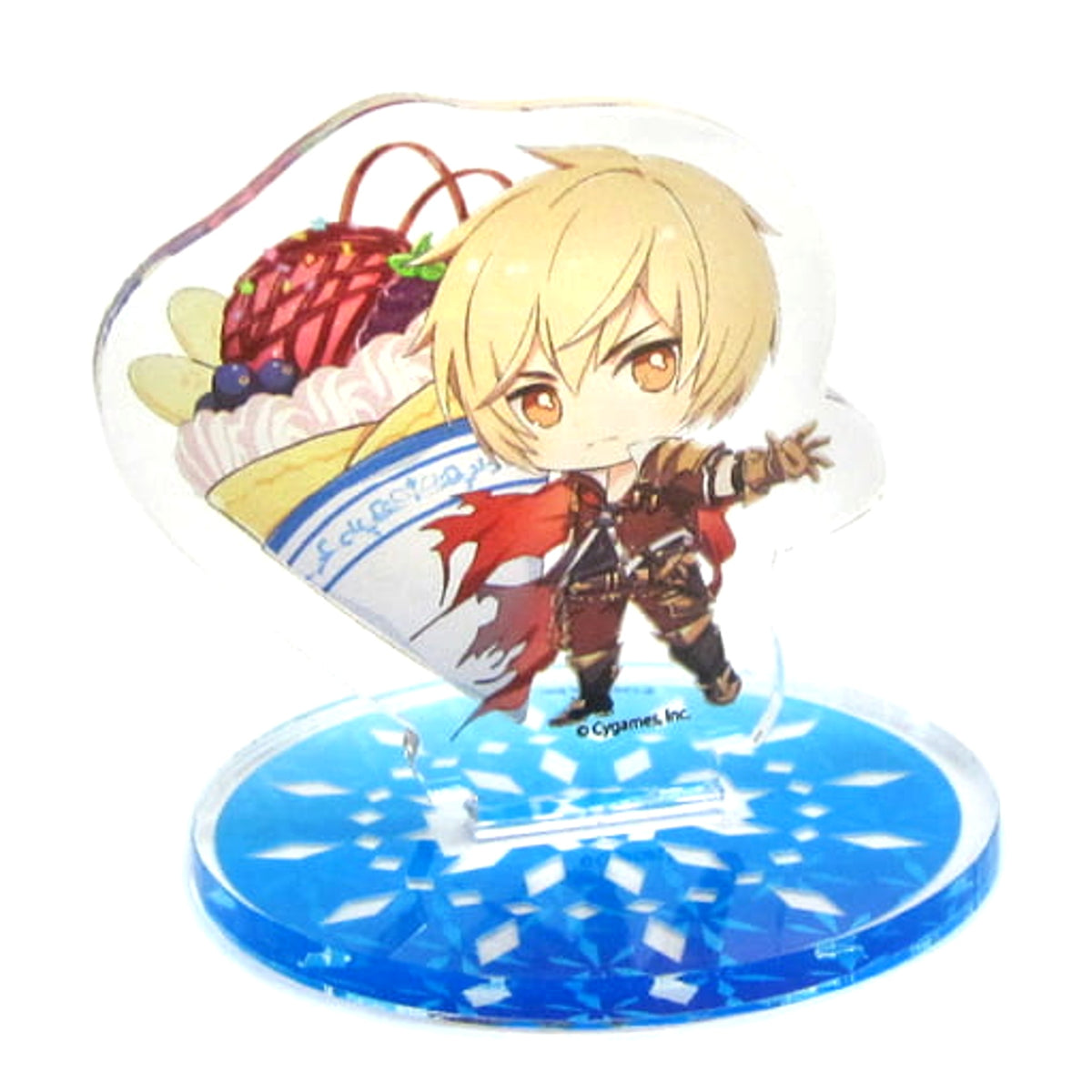 Granblue Fantasy Albert Trading Acrylic Keychain Chara Cre! meets Granblue Fantasy Vol.2 Exclusive Acrylic Stands [USED]