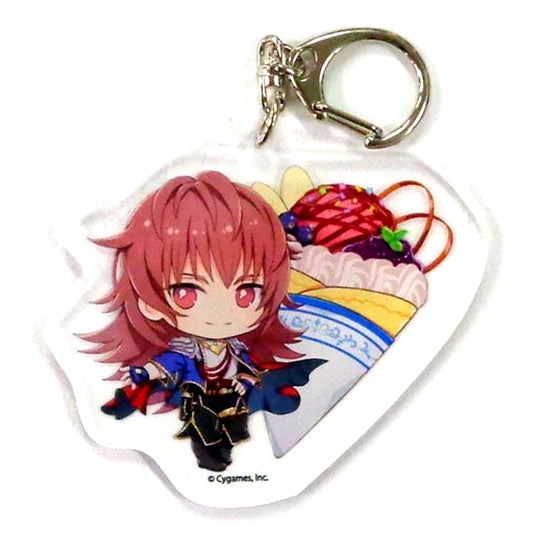Julius GRANBLUE FANTASY Trading Acrylic Keychain Caracre! meets GRANBLUE FANTASY 2nd [USED]