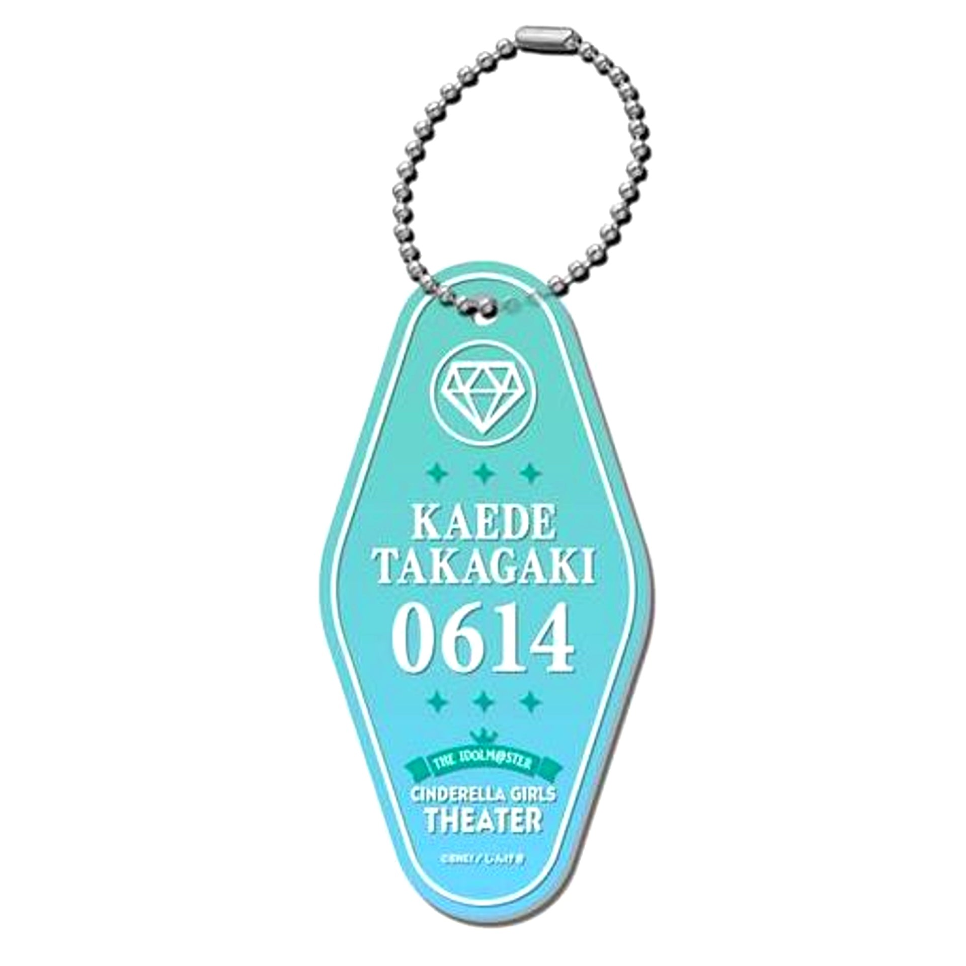 Kaede Takagaki The Idolm@ster Cinderella Girls Theater Motel Keychain [USED]