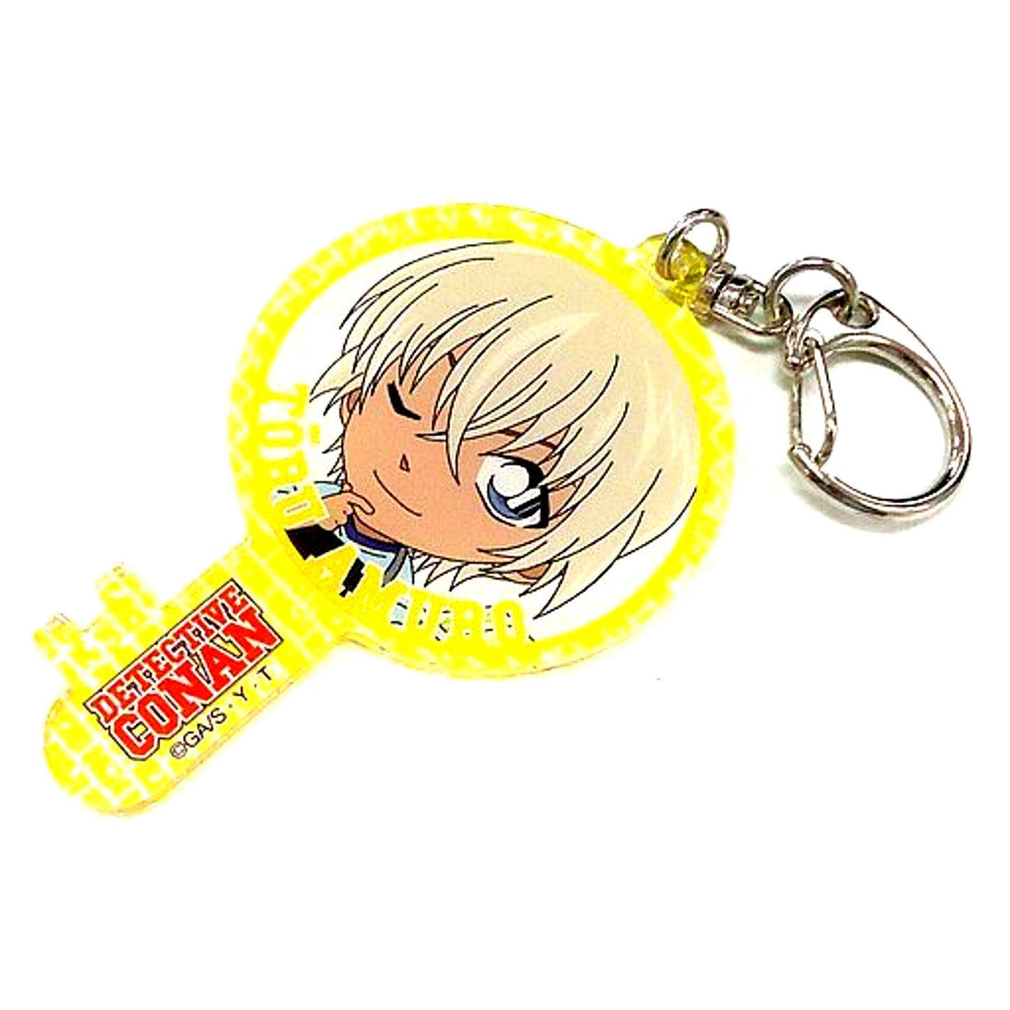Toru Amuro Detective Conan Cafe Poirot Acrylic Keychain Village Vanguard Limited [USED]
