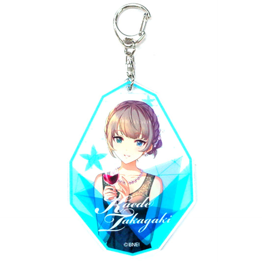 Kaede Takagaki Acrylic Keychain The Idolm@ster Cinderella Girls Official Shop Cinderella Girls Kuji Prize B [USED]