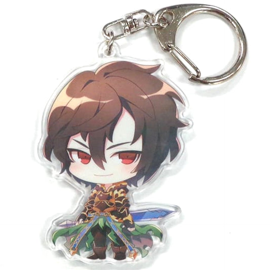 Granblue Fantasy Sandalphon G Acrylic Keychain Granblue Fantasy Summer Fest 2018 Exclusive Keychains [USED]