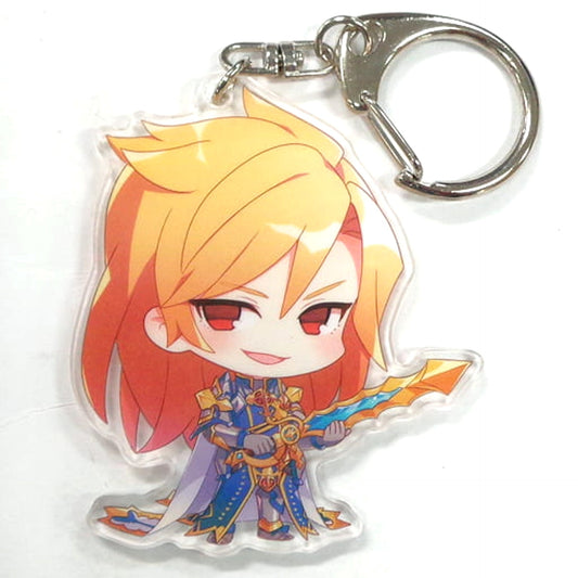 Granblue Fantasy Aglovale D Acrylic Keychain Granblue Fantasy Summer Fest 2018 Exclusive Keychains [USED]