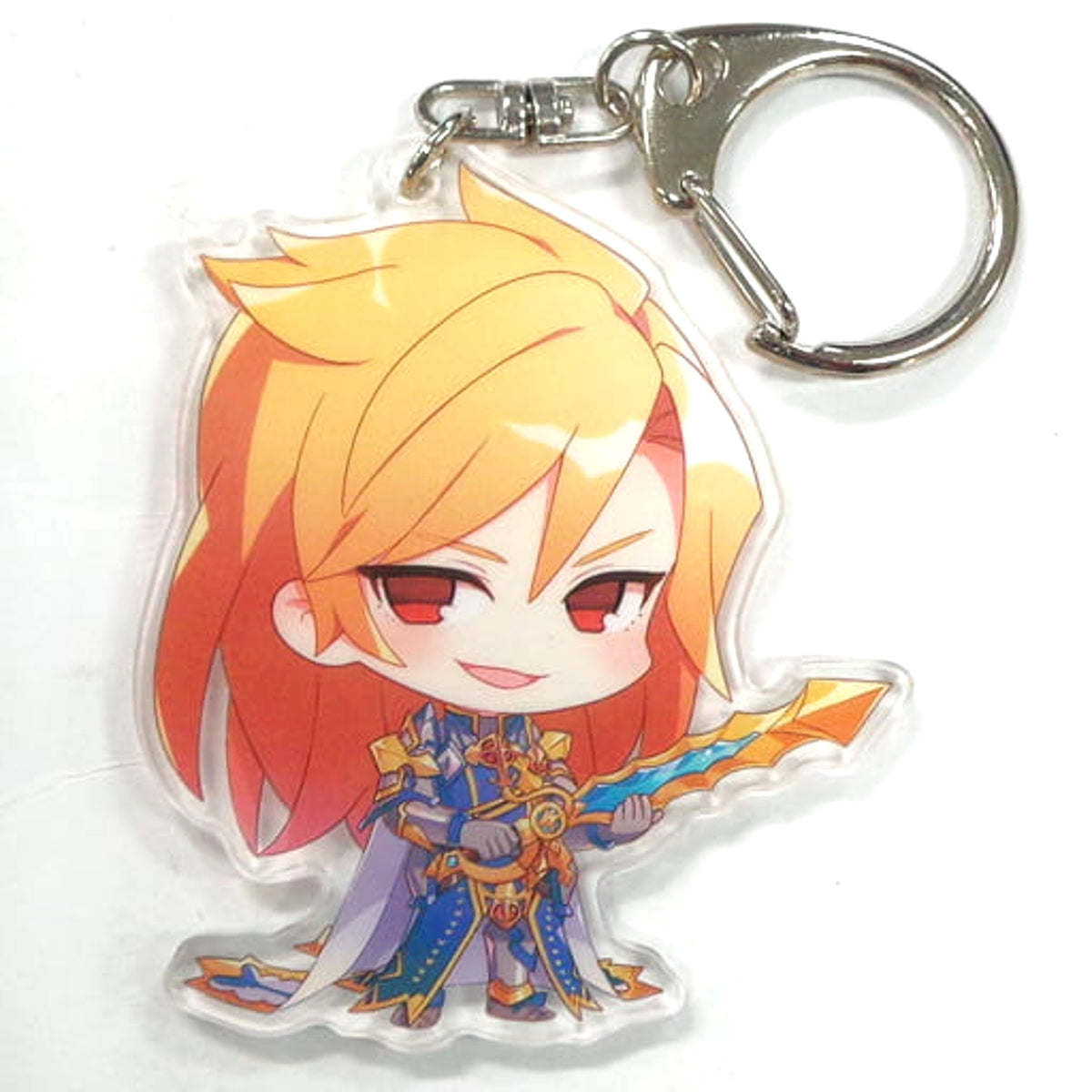 Granblue Fantasy Aglovale D Acrylic Keychain Granblue Fantasy Summer Fest 2018 Exclusive Keychains [USED]