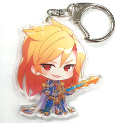Granblue Fantasy Aglovale D Acrylic Keychain Granblue Fantasy Summer Fest 2018 Exclusive Keychains [USED]