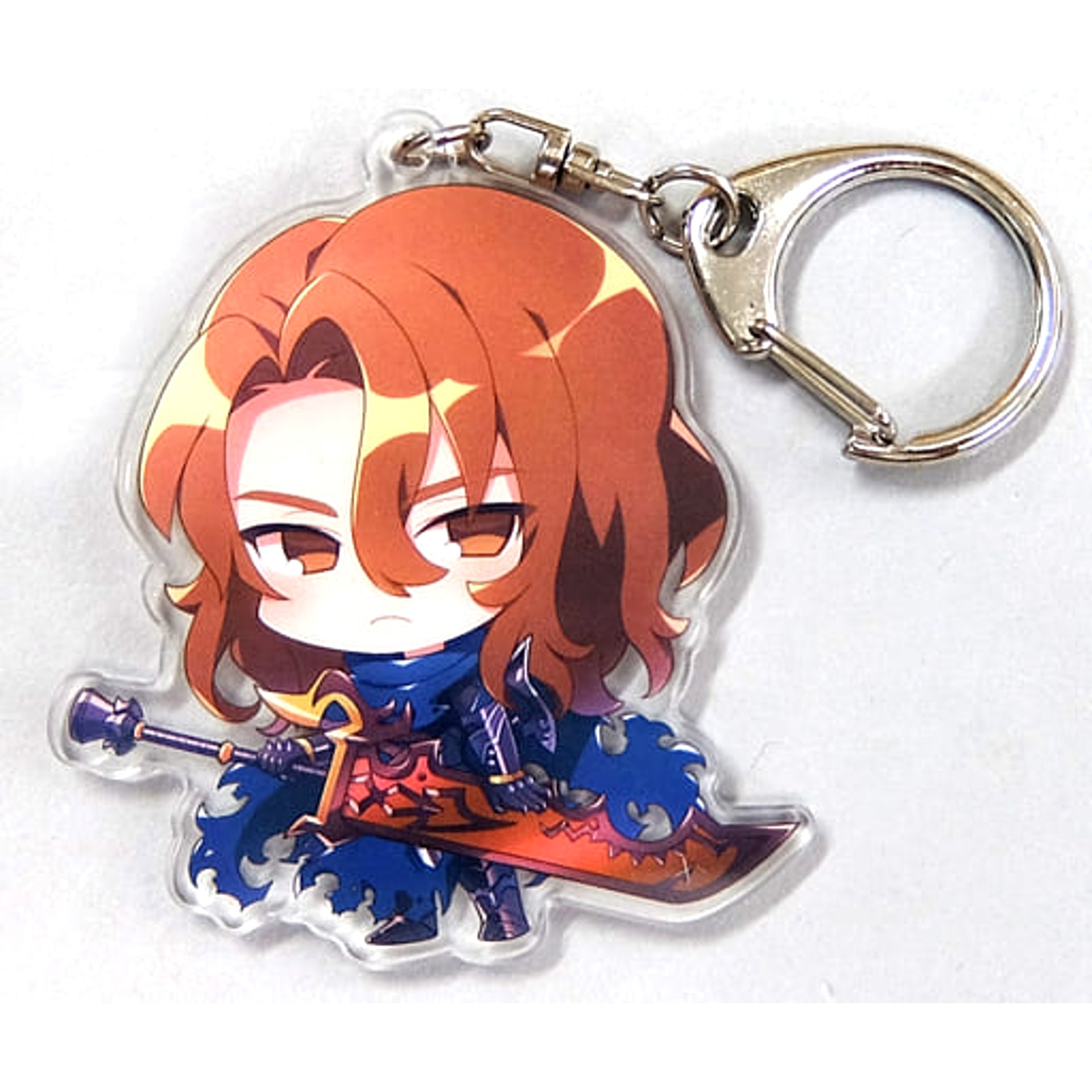 Granblue Fantasy Siegfried Acrylic Keychain Granblue Fantasy Summer Fest 2018 Exclusive Keychains [USED]