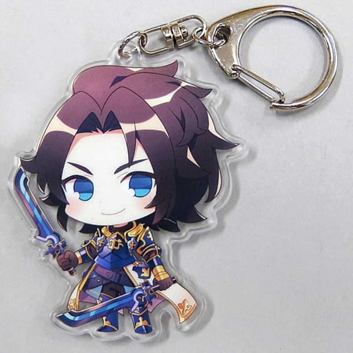 Granblue Fantasy Lancelot Acrylic Keychain Granblue Fantasy Summer Fest 2018 Exclusive Keychains [USED]