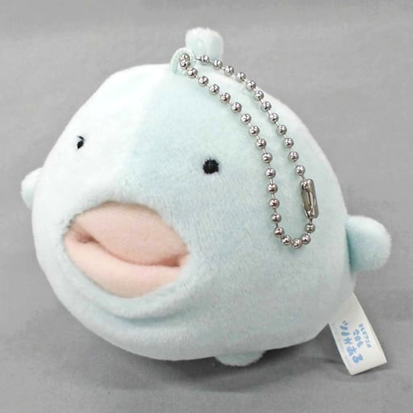 Kyo mo Tsuno ga Aru Fishman Plush Toy with Mochimochi Ball Chain Plush [USED]