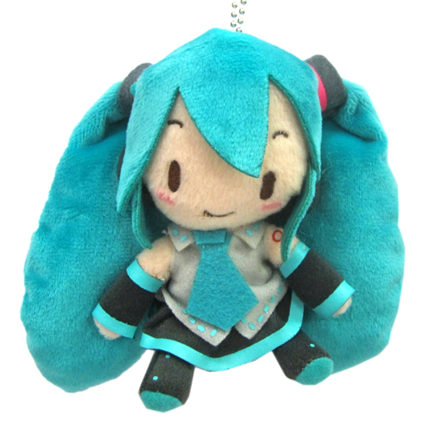 Hatsune Miku Normal Fluffy Keychain Mascot Hatsune Miku Vocaloid [USED]
